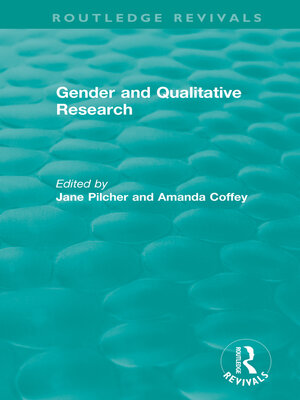 cover image of Gender and Qualitative Research (1996)